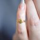 Tiny Blank Baby Signet Ring