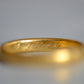 Chunky 22k Ring with Personal Inscription CM to MG 3/2/24