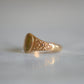Delicate Victorian Forget-Me-Not Signet Ring