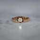 Amazing Retro Diamond Pinky Ring