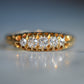 Sublime Victorian Five Diamond Ring