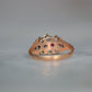 Enchanting Ruby and Moonstone Ring