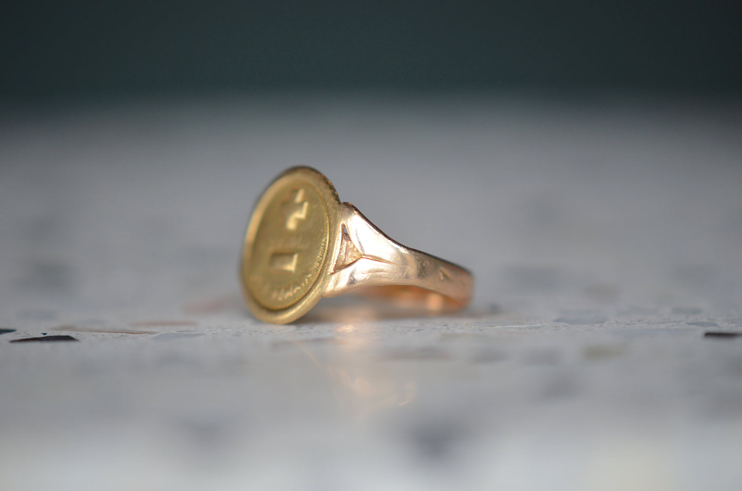 Well-Loved Medaille D'Amour Ring