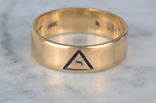 Minimalist Scottish Rite Masonic Ring