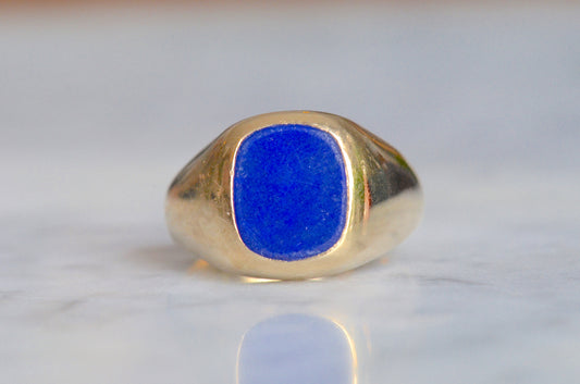Vibrant Vintage Birks Lapis Signet