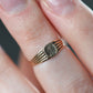 Dainty Antique "K" Baby/Pinky Ring