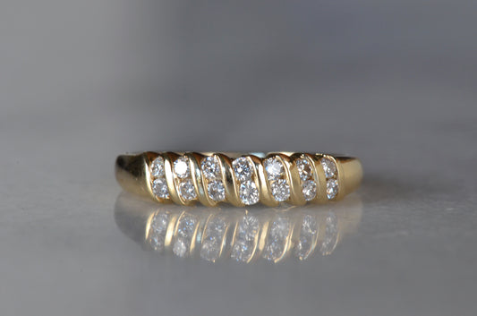 Everyday Estate Diamond Stacking Ring
