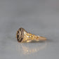 Detailed Antique V Signet Ring