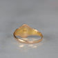 Detailed Antique V Signet Ring