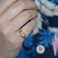 Detailed Antique V Signet Ring