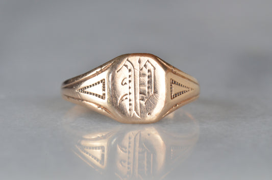 Petite Ostby & Barton P Signet