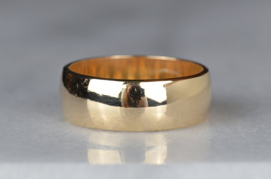 Chunky Estate Band Ring