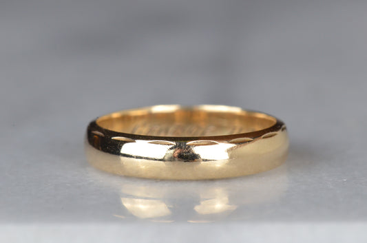 Mid Century Wedding Band Vera to George 11-9-54