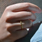 Textured Vintage Gold Rope Ring