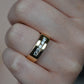 Solid Vintage Diamond Channel Ring