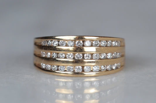 Bold Estate Triple-Row Channel Band