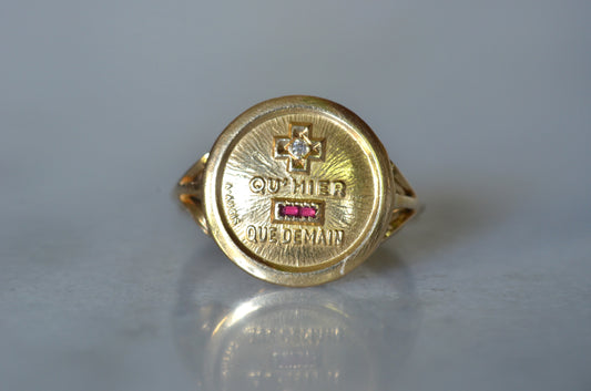 Outstanding Medaille d'Amour Original Ring