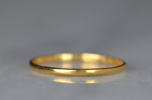 Delicate Georgian 18k Band