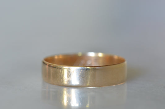 Wide Gold Band 1885