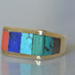 Outstanding Vintage Inlay Ring