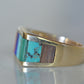 Outstanding Vintage Inlay Ring