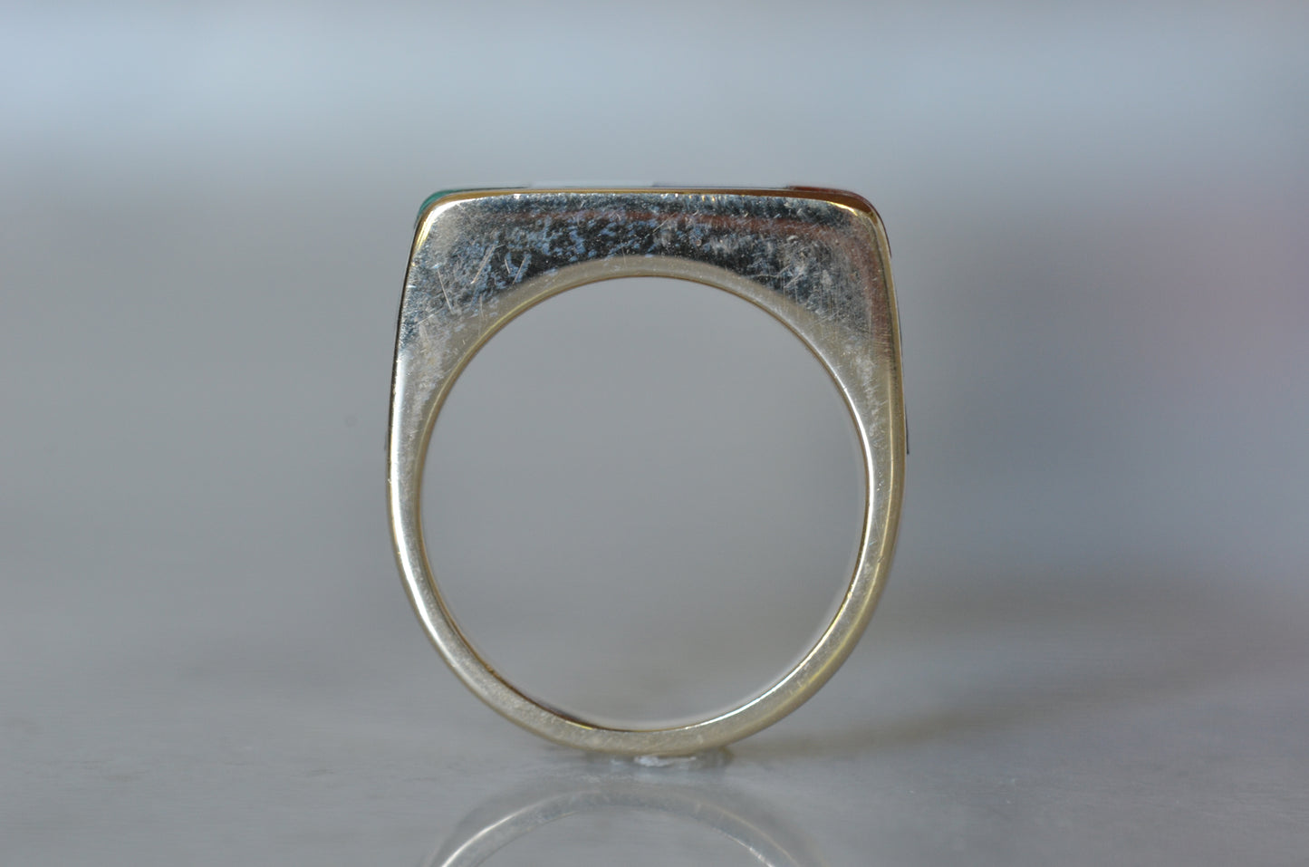 Outstanding Vintage Inlay Ring