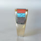 Outstanding Vintage Inlay Ring