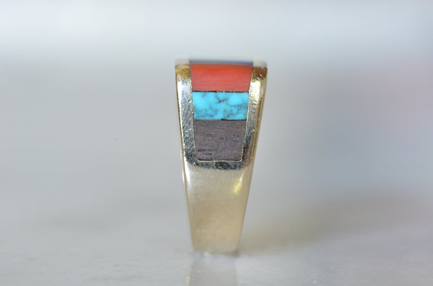 Outstanding Vintage Inlay Ring