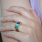 Outstanding Vintage Inlay Ring