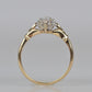 Dazzling Vintage Diamond Navette Ring
