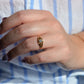 Sparkling Victorian Belcher Ring