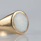 Classic Opal Signet Ring 1977