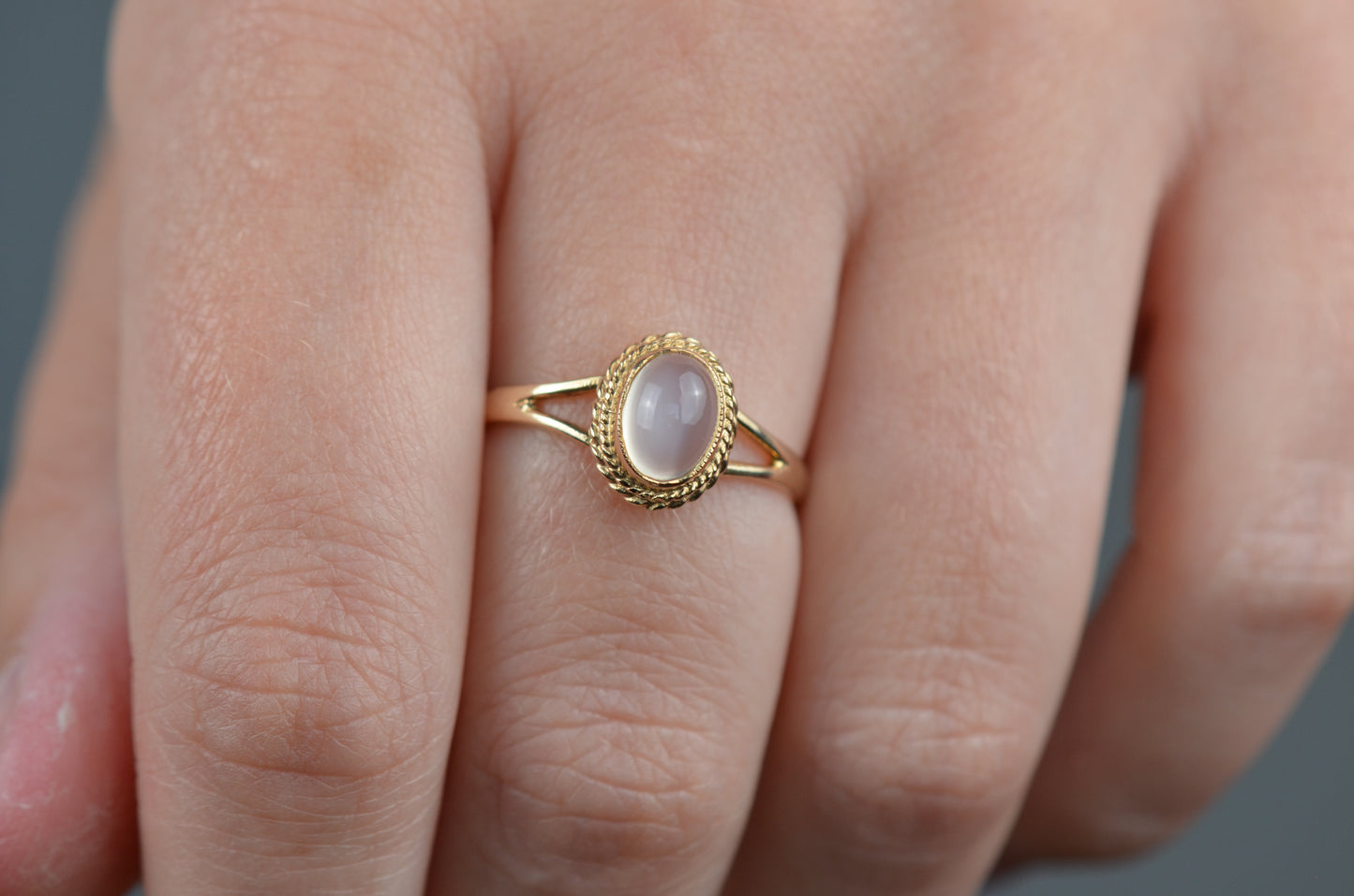 Captivating Estate Moonstone Ring