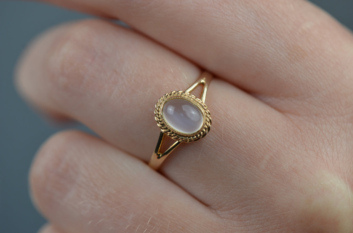 Captivating Estate Moonstone Ring
