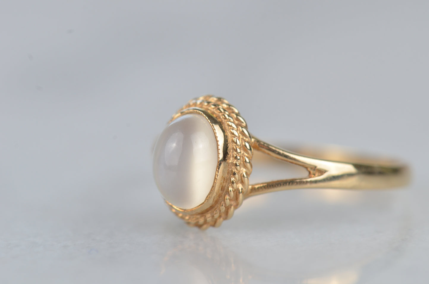 Captivating Estate Moonstone Ring