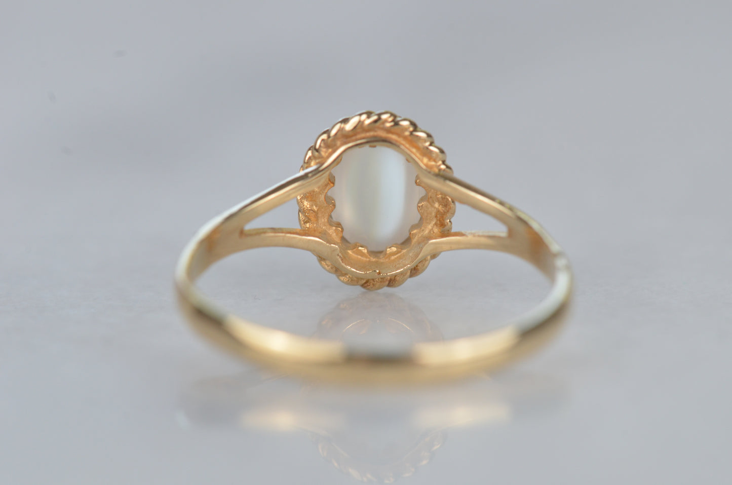 Captivating Estate Moonstone Ring