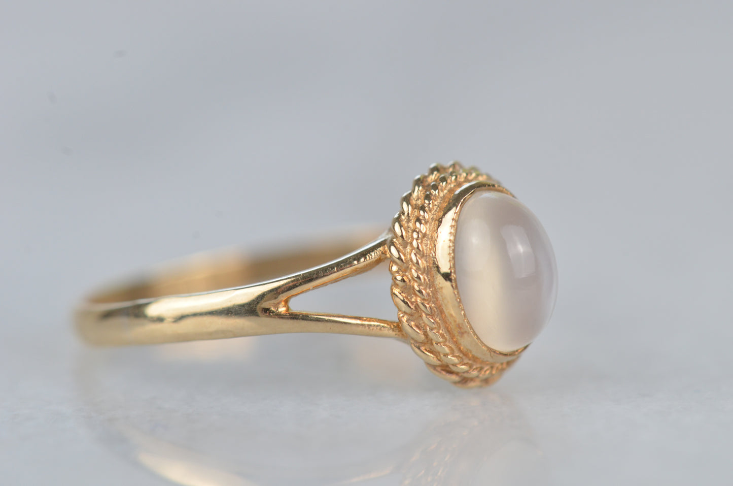 Captivating Estate Moonstone Ring