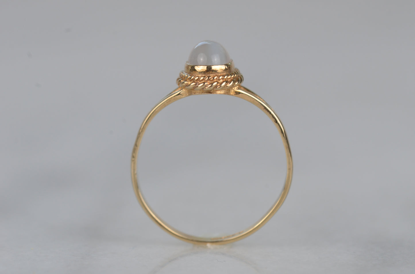 Captivating Estate Moonstone Ring