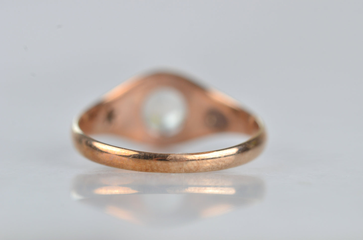 Mesmerizing Antique Moonstone Orb Ring