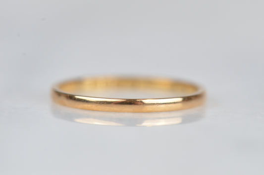 Classic Skinny 22k Band 1931