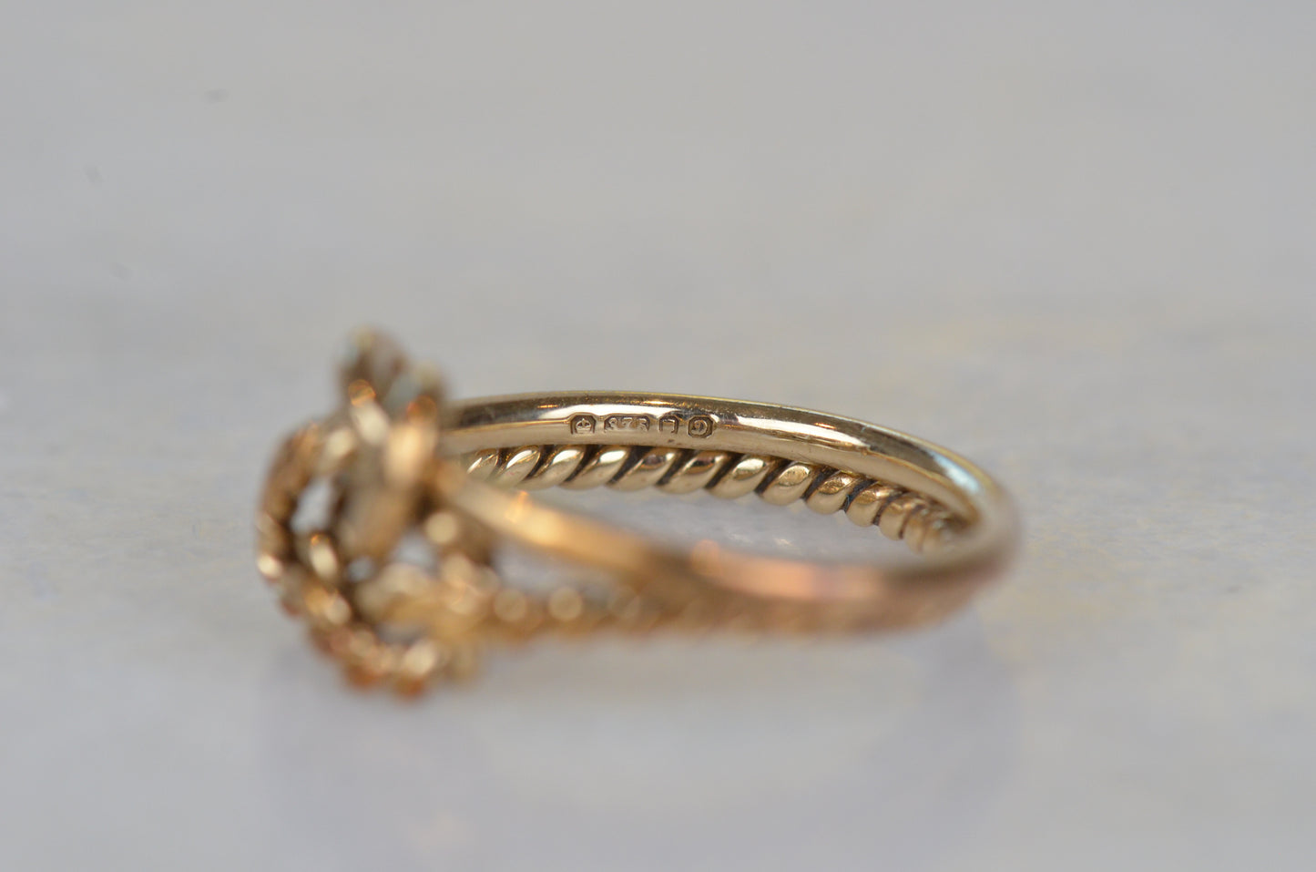 Charming Vintage Knot Ring