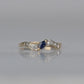 Vintage Sapphire Marquise Wave Band