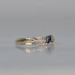 Vintage Sapphire Marquise Wave Band