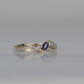 Vintage Sapphire Marquise Wave Band