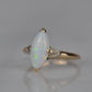 Stunning Vintage Marquise Opal Ring