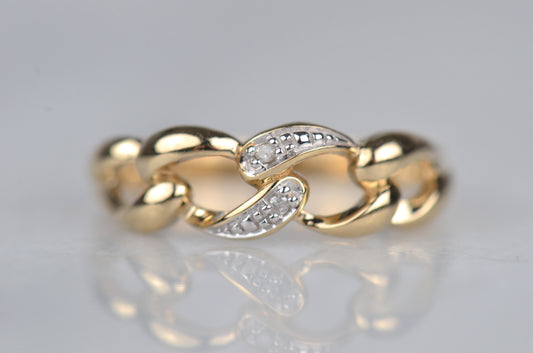 Glam Estate Chain Link Ring