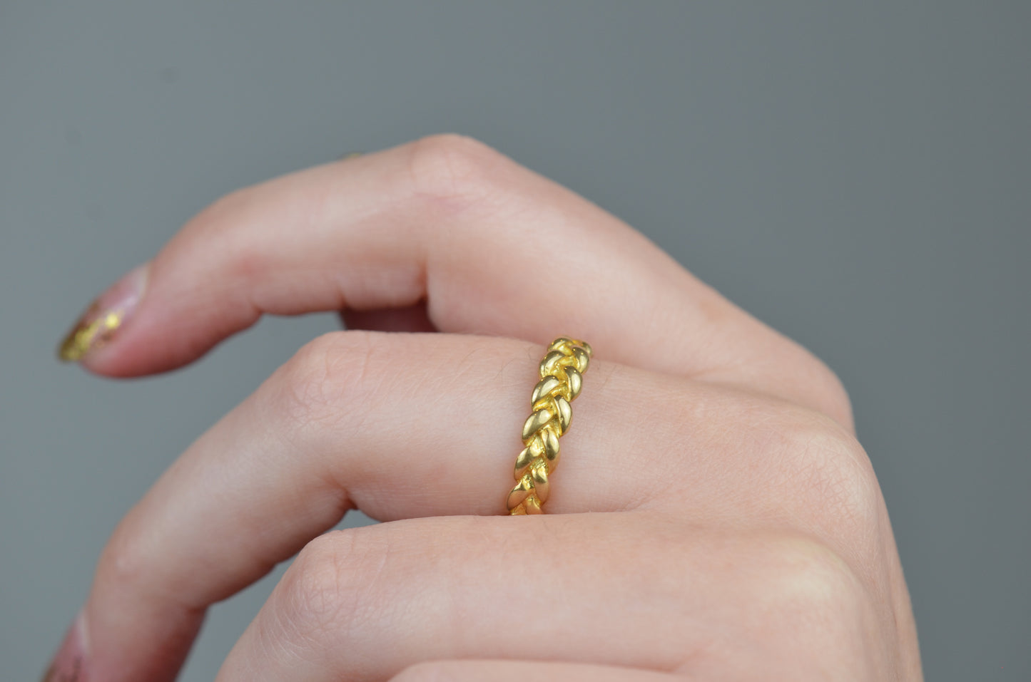 Buttery Vintage Braid Ring