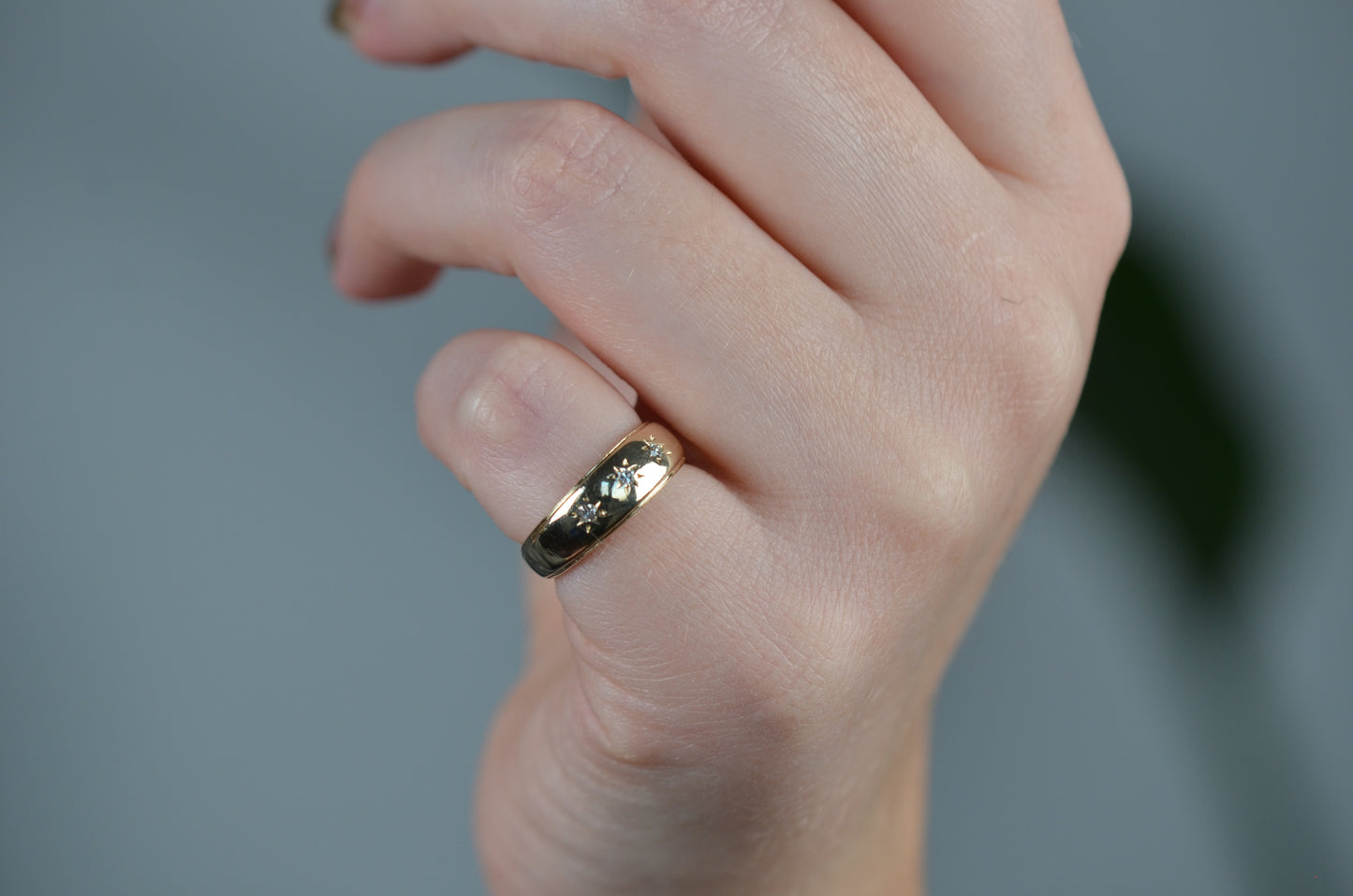 Classic Star-Set Trilogy Ring