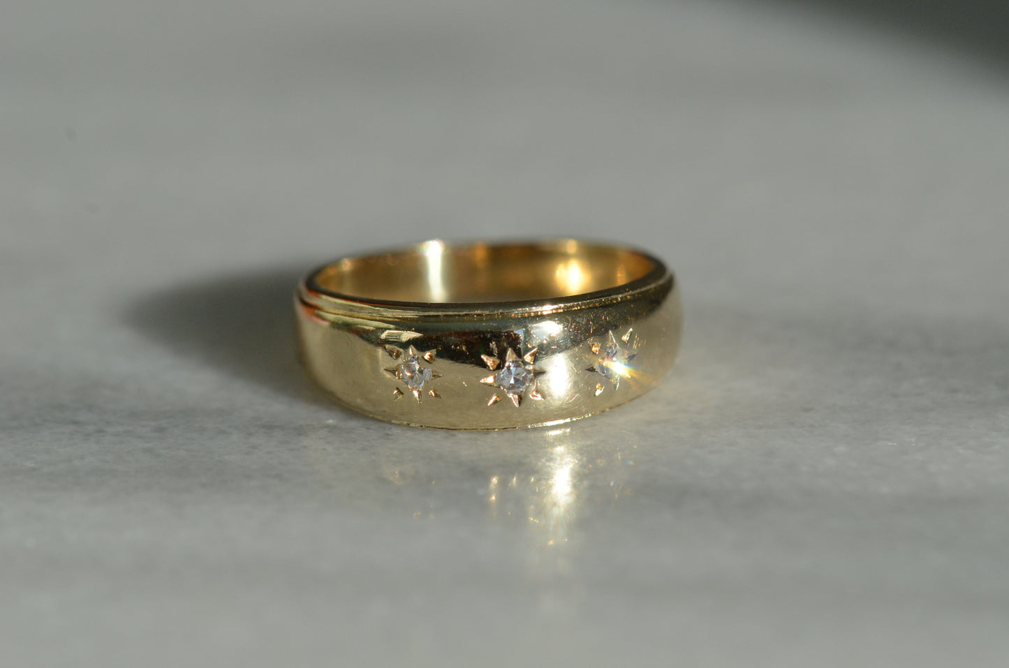 Classic Star-Set Trilogy Ring