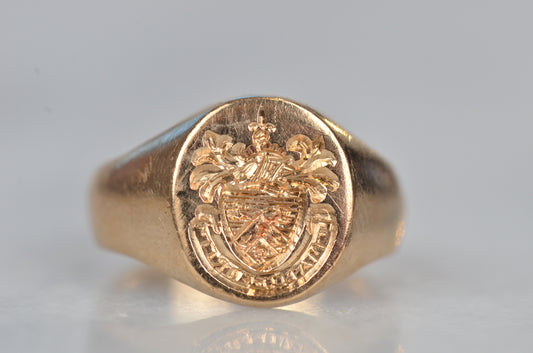Clan MacKay Coat of Arms Vintage Signet